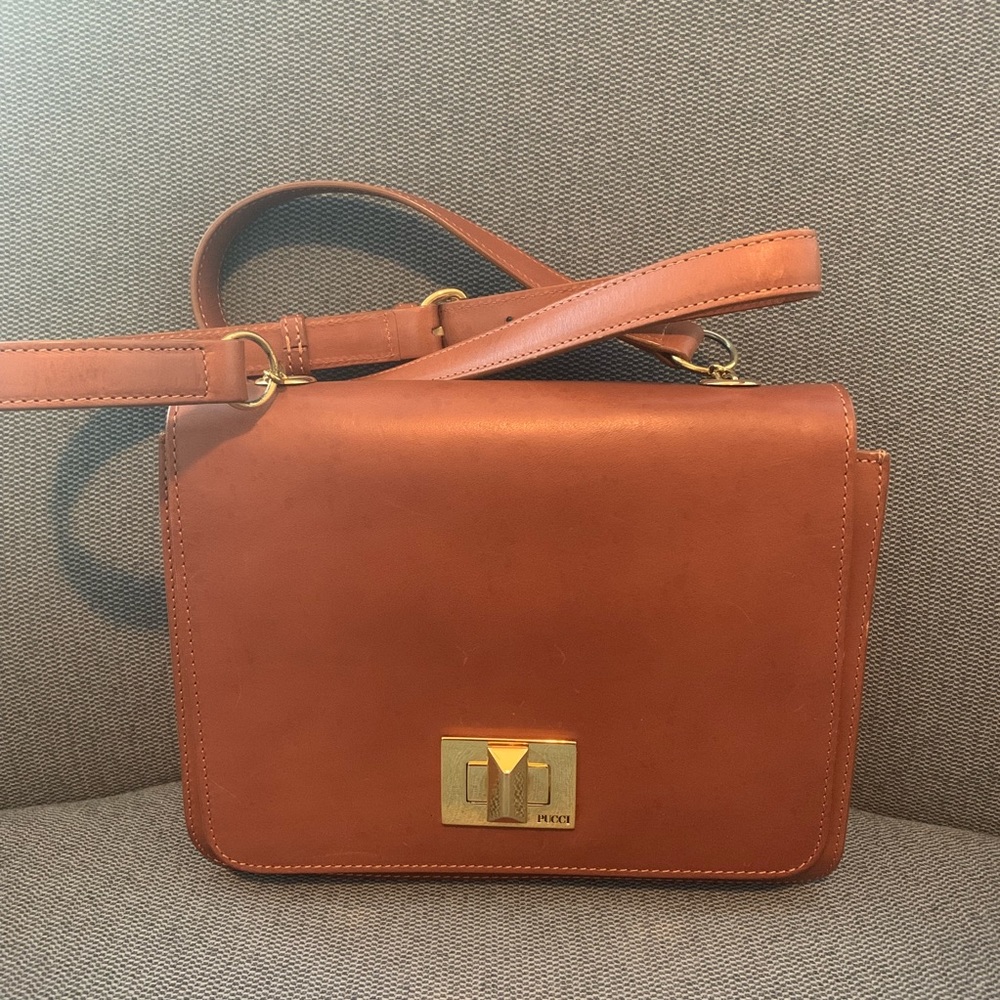 Emilio Pucci vintage style shoulder bag